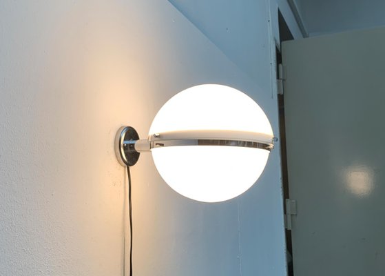 Mid-Century Italian Space Age Ball Wall Sconce from Guzzini-UAH-900242