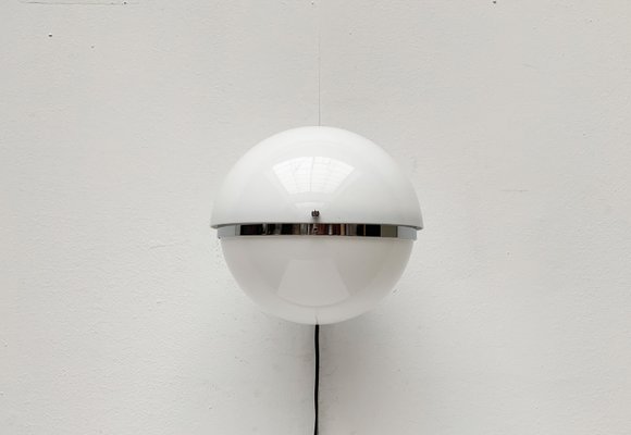 Mid-Century Italian Space Age Ball Wall Sconce from Guzzini-UAH-900242