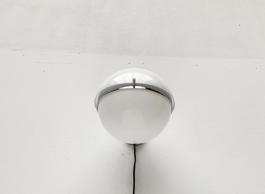 Mid-Century Italian Space Age Ball Wall Sconce from Guzzini-UAH-900242