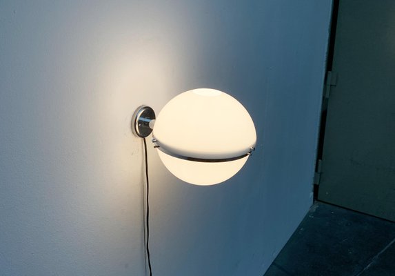 Mid-Century Italian Space Age Ball Wall Sconce from Guzzini-UAH-900242