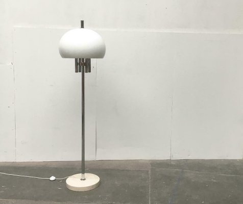 Mid-Century Italian Space Age Floor Lamp with Stone Base, 1960s-UAH-1725652