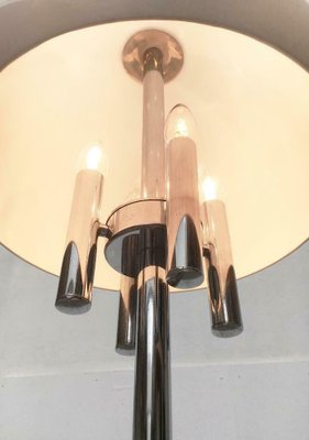 Mid-Century Italian Space Age Floor Lamp with Stone Base, 1960s-UAH-1725652