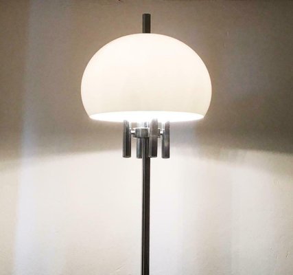 Mid-Century Italian Space Age Floor Lamp with Stone Base, 1960s-UAH-1725652