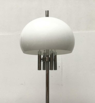 Mid-Century Italian Space Age Floor Lamp with Stone Base, 1960s-UAH-1725652