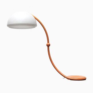 Mid-Century Italian Space Age Serpente Floor Lamp by Elio Martinelli for Martinelli Luce, 1970s-UAH-882941