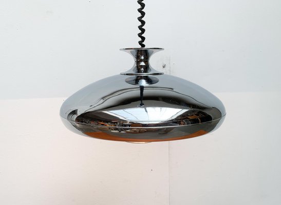 Mid-Century Italian Space Age Ufo Pendant Lamp-UAH-1050792