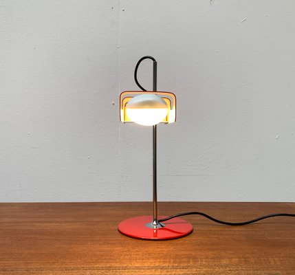 Mid-Century Italian Spider 291 Table Lamp by Joe Colombo for Oluce, 1960s-UAH-1285668