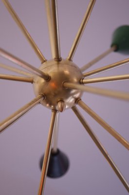 Mid-Century Italian Sputnik Chandelier, 1958-AX-847997