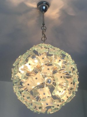 Mid-Century Italian Sputnik Chandelier from Fontana Arte, 1968-PUG-853316