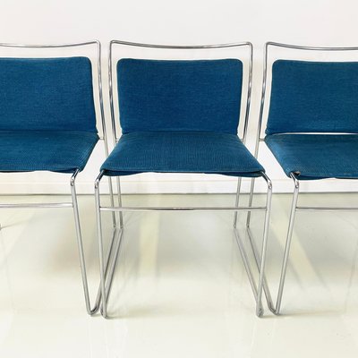 Mid-Century Italian Stackable Chairs by Takahama for Simon Gavina, 1973, Set of 8-GDD-2034361