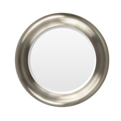 Mid-Century Italian Steel Round Wall Mirror from Reggiani, 1960s-JDR-1125475