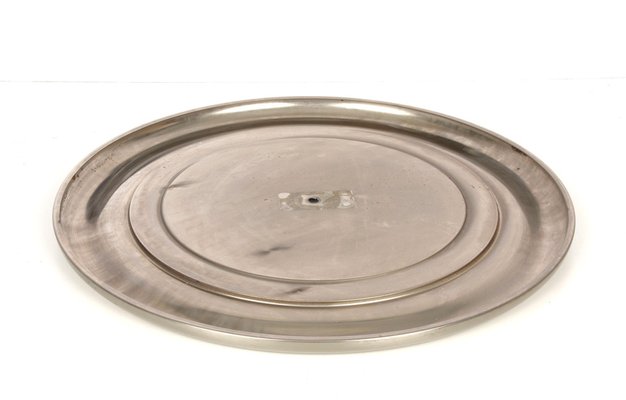 Mid-Century Italian Steel Round Wall Mirror from Reggiani, 1960s-JDR-1125475