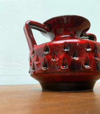 Mid-Century Italian Strawberry Pottery Vase by Fratelli Fanciullacci for Bitossi, 1960s-UAH-1355312