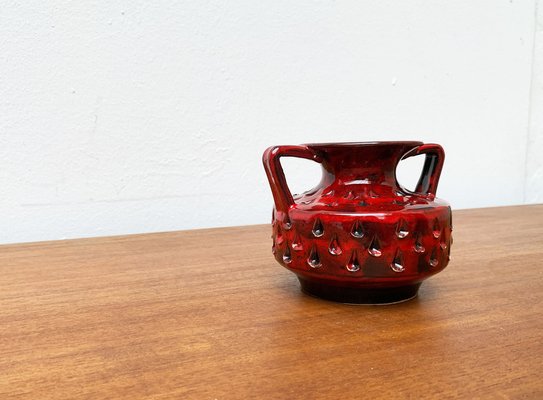 Mid-Century Italian Strawberry Pottery Vase by Fratelli Fanciullacci for Bitossi, 1960s-UAH-1355312