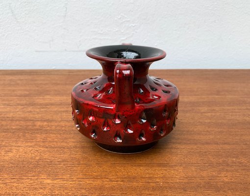 Mid-Century Italian Strawberry Pottery Vase by Fratelli Fanciullacci for Bitossi, 1960s-UAH-1355312