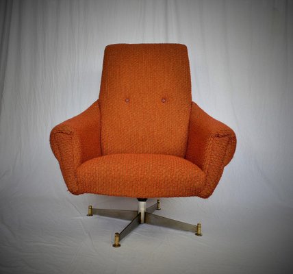 Mid-Century Italian Swivel Chair, 1969s-TZ-1135363