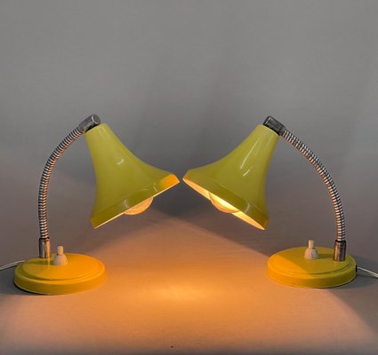 Mid-Century Italian Table Lamps, 1970s, Set of 2-TZ-1734490