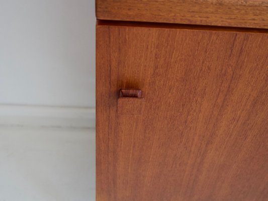 Mid-Century Italian Teak and Brass Sideboard from La Permanente Mobili Cantù, 1960s-ZYF-703490