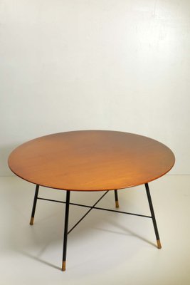 Mid-Century Italian Teak Coffee Table by Ico Parisi for Cassina, 1955-KGD-2032215