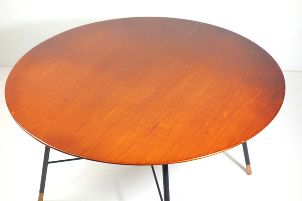 Mid-Century Italian Teak Coffee Table by Ico Parisi for Cassina, 1955-KGD-2032215