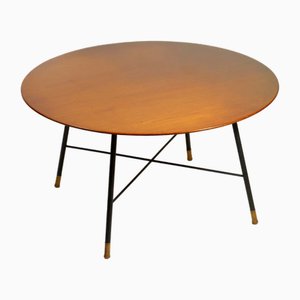 Mid-Century Italian Teak Coffee Table by Ico Parisi for Cassina, 1955-KGD-2032215