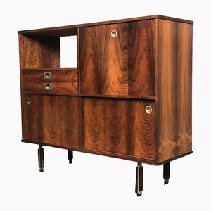 Mid-Century Italian Teak High Sideboard, Italy, 1960s-FQG-1748618