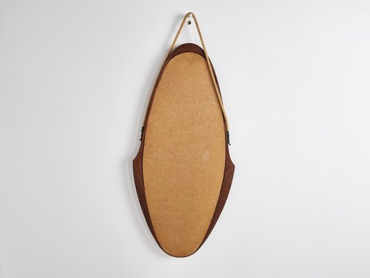 Mid-Century Italian Teak Mirror, 1960s-IRH-1791500