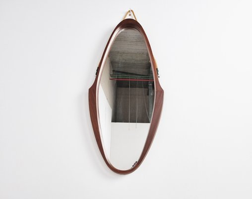 Mid-Century Italian Teak Mirror, 1960s-IRH-1791500