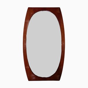 Mid-Century Italian Teak Mirror, 1960s-YTI-620087