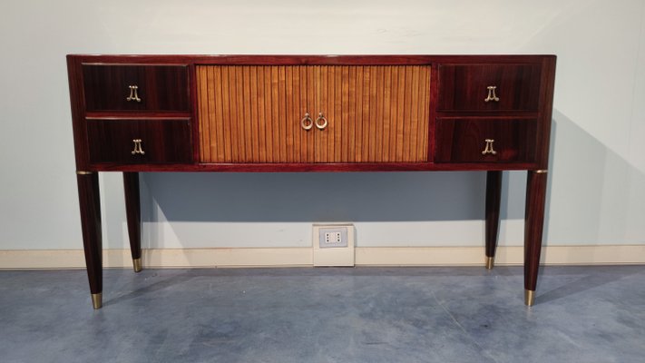 Mid-Century Italian Teak Sideboard Attributed to Paolo Buffa, 1950s-MTX-988608