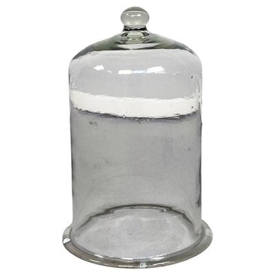 Mid-Century Italian Thick Glass Bell, 1960s-GDD-1151945