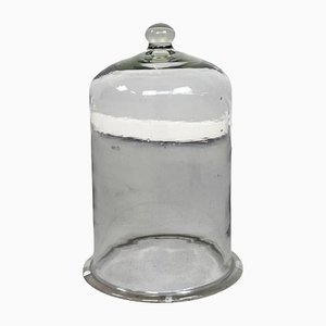 Mid-Century Italian Thick Glass Bell, 1960s-GDD-1151945