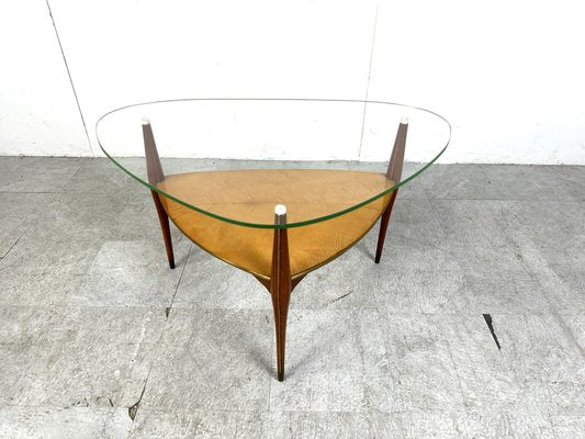 Mid-Century Italian Tripod Coffee Table by Cesare Lacca, 1950s-IRH-1718954