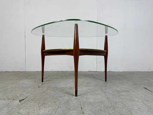 Mid-Century Italian Tripod Coffee Table by Cesare Lacca, 1950s-IRH-1718954