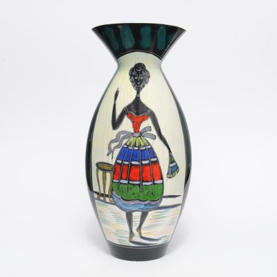 Mid-Century Italian Vase from Galvani Ceramica, 1950s-IXK-767111