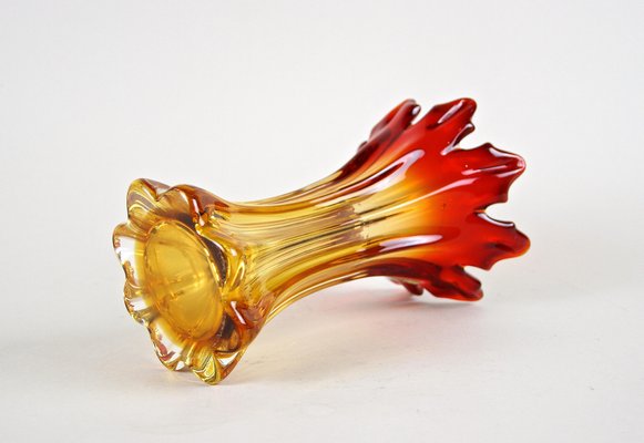 Mid-Century Italian Vase in Murano Glass, 1960s-TQA-1322002