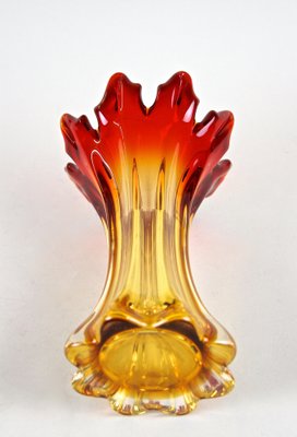 Mid-Century Italian Vase in Murano Glass, 1960s-TQA-1322002