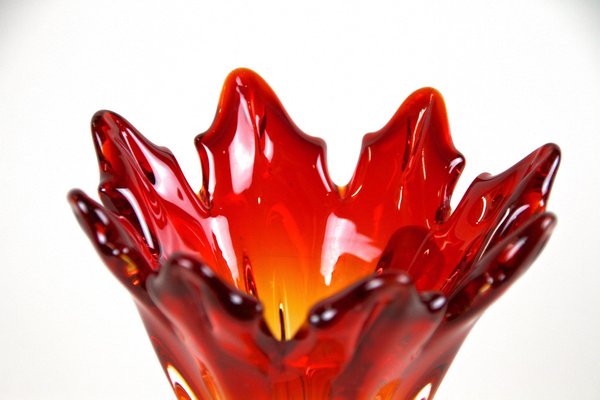 Mid-Century Italian Vase in Murano Glass, 1960s-TQA-1322002