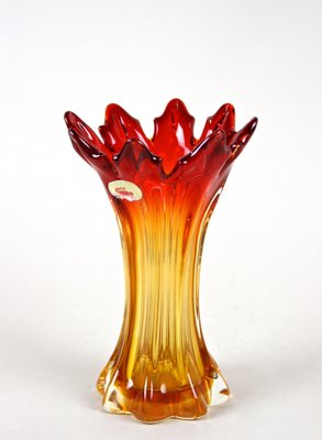 Mid-Century Italian Vase in Murano Glass, 1960s-TQA-1322002