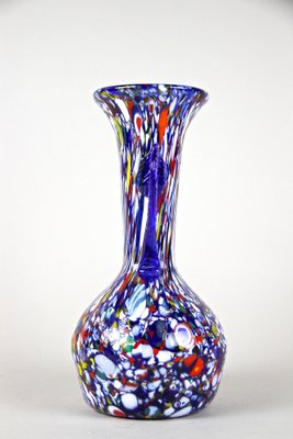 Mid-Century Italian Vase in Murano Glass by Fratelli Toso, 1940s-TQA-1322011