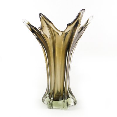 Mid-Century Italian Vase in Murano Glass from Made Murano Glass, 1950s-BKO-1823082