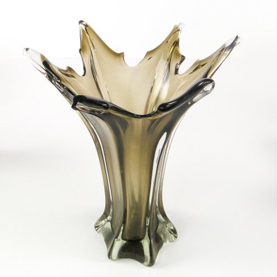 Mid-Century Italian Vase in Murano Glass from Made Murano Glass, 1950s-BKO-1823082