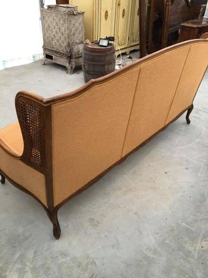 Mid-Century Italian Velvet Sofa in the style of Paolo Buffa, 1950s-OXJ-823991