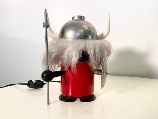 Mid-Century Italian Viking Table Lamp by Enea Ferrari for Lines Zero & Oldtimer Ferrari-PYR-688808