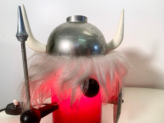 Mid-Century Italian Viking Table Lamp by Enea Ferrari for Lines Zero & Oldtimer Ferrari-PYR-688808