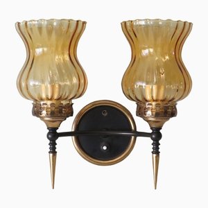 Mid-Century Italian Wall Lamp, 1950s-UKG-1248870