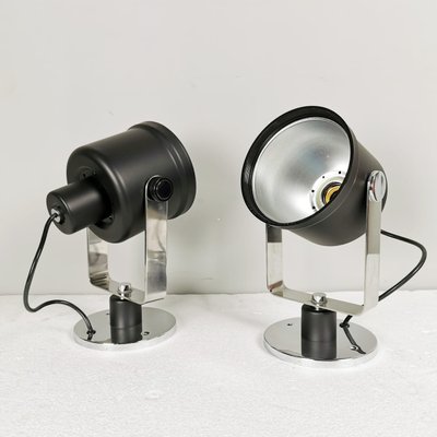 Mid-Century Italian Wall Lamps from Luci Milano, 1970s, Set of 2-PRS-1112725