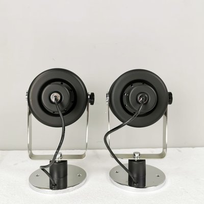 Mid-Century Italian Wall Lamps from Luci Milano, 1970s, Set of 2-PRS-1112725