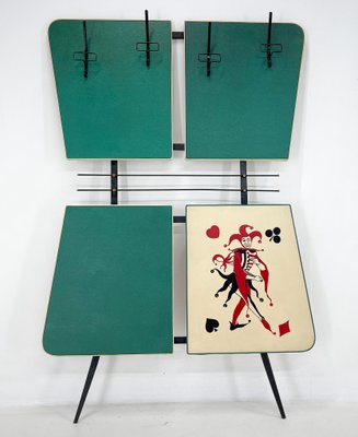 Mid-Century Italian Wall Mounted Coat Rack 'Joker'-TZ-1441660