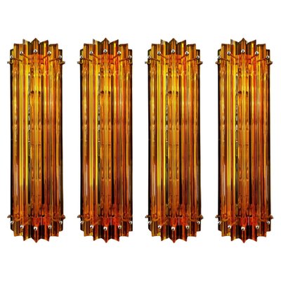 Mid-Century Italian Wall Sconces, 1990s, Set of 4-OVO-1788171